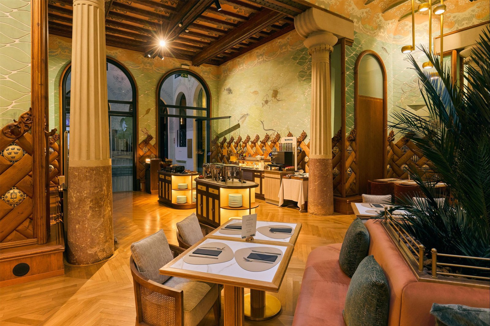 Hotel España, restaurante fonda españa