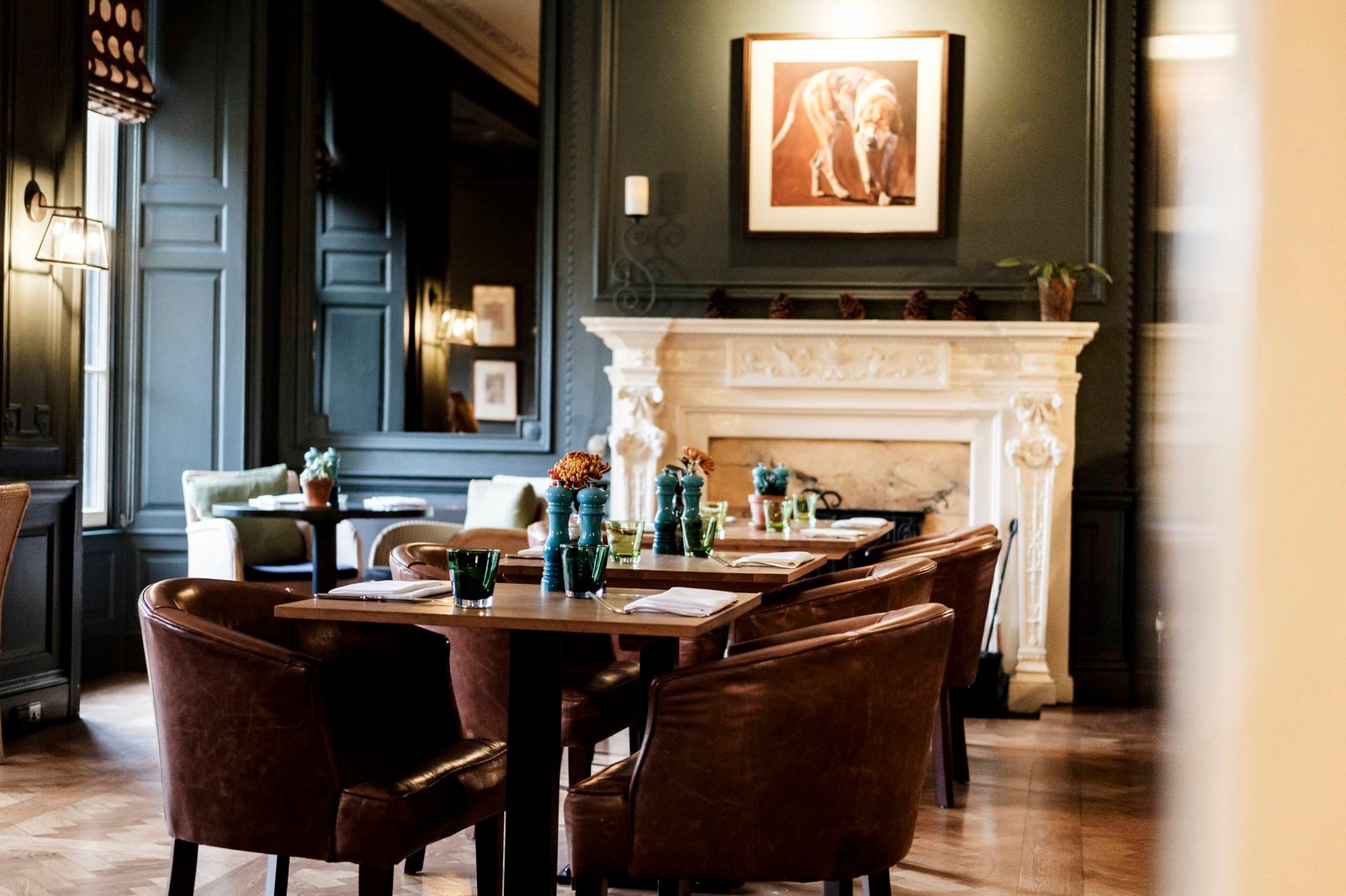 The Close Hotel, the garden room restaurant