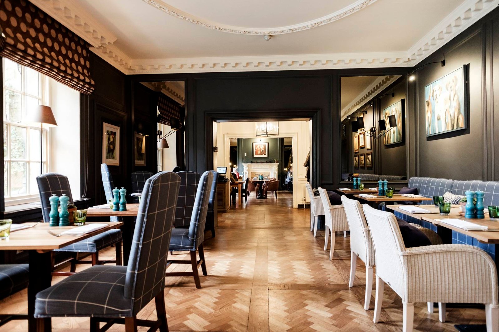 The Close Hotel, the garden room restaurant