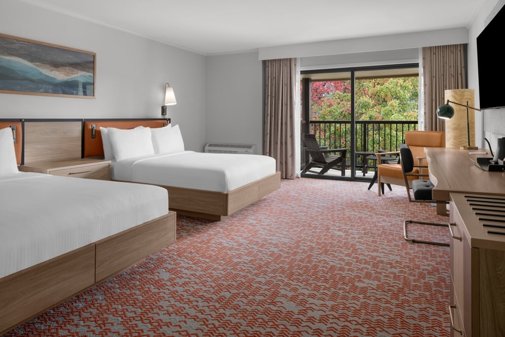 Valley River Inn, rooms