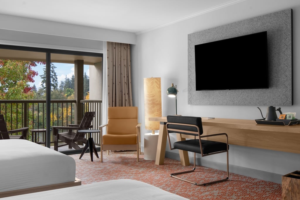 Valley River Inn, rooms