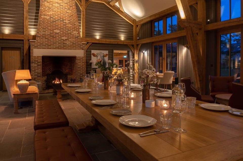 Retreat East, the great barn