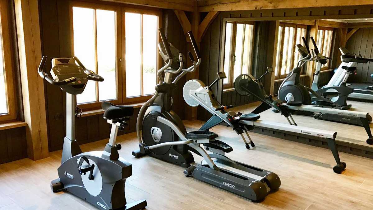 Retreat East, the gym and baths