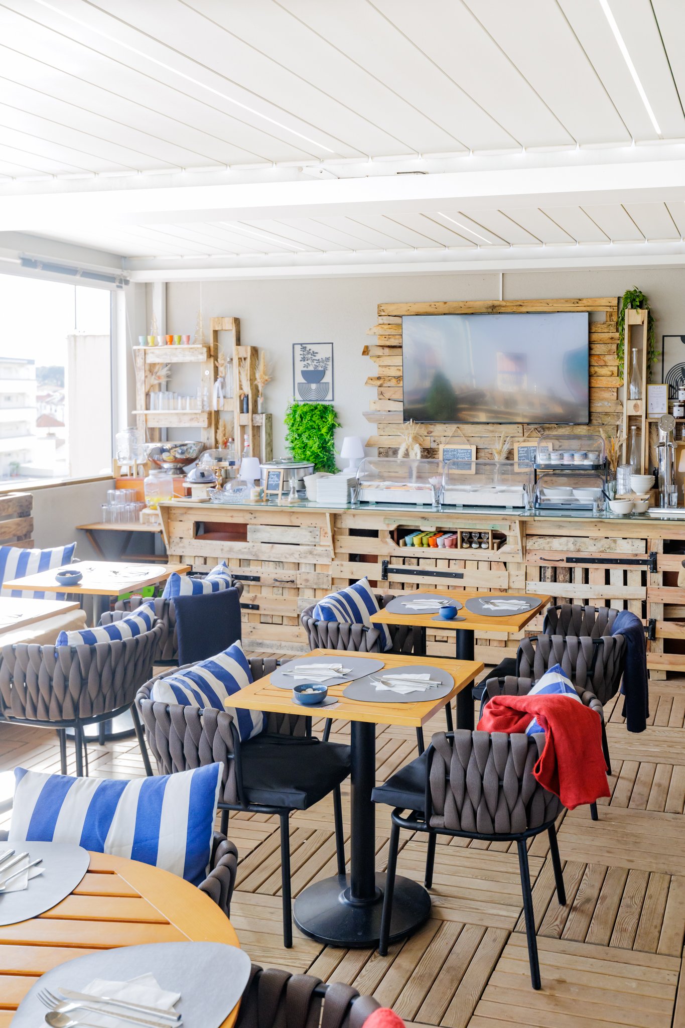 Victoria Boutique Hotel, the rooftop