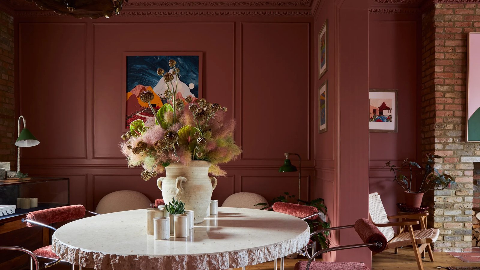 Margate House, at the table