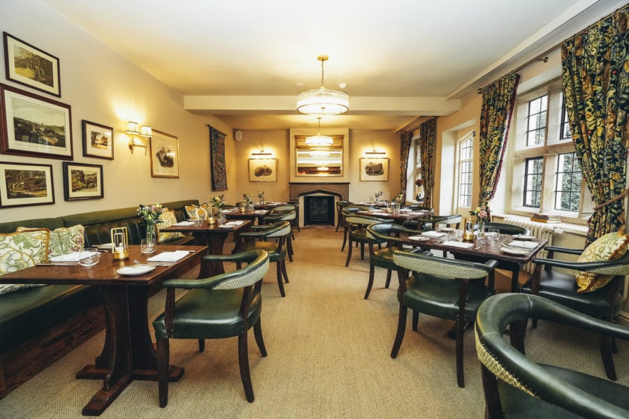 The Peacock at Rowsley, the restaurant at the peacock