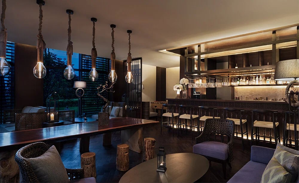 Anantara Guiyang Resort & Spa, at the table