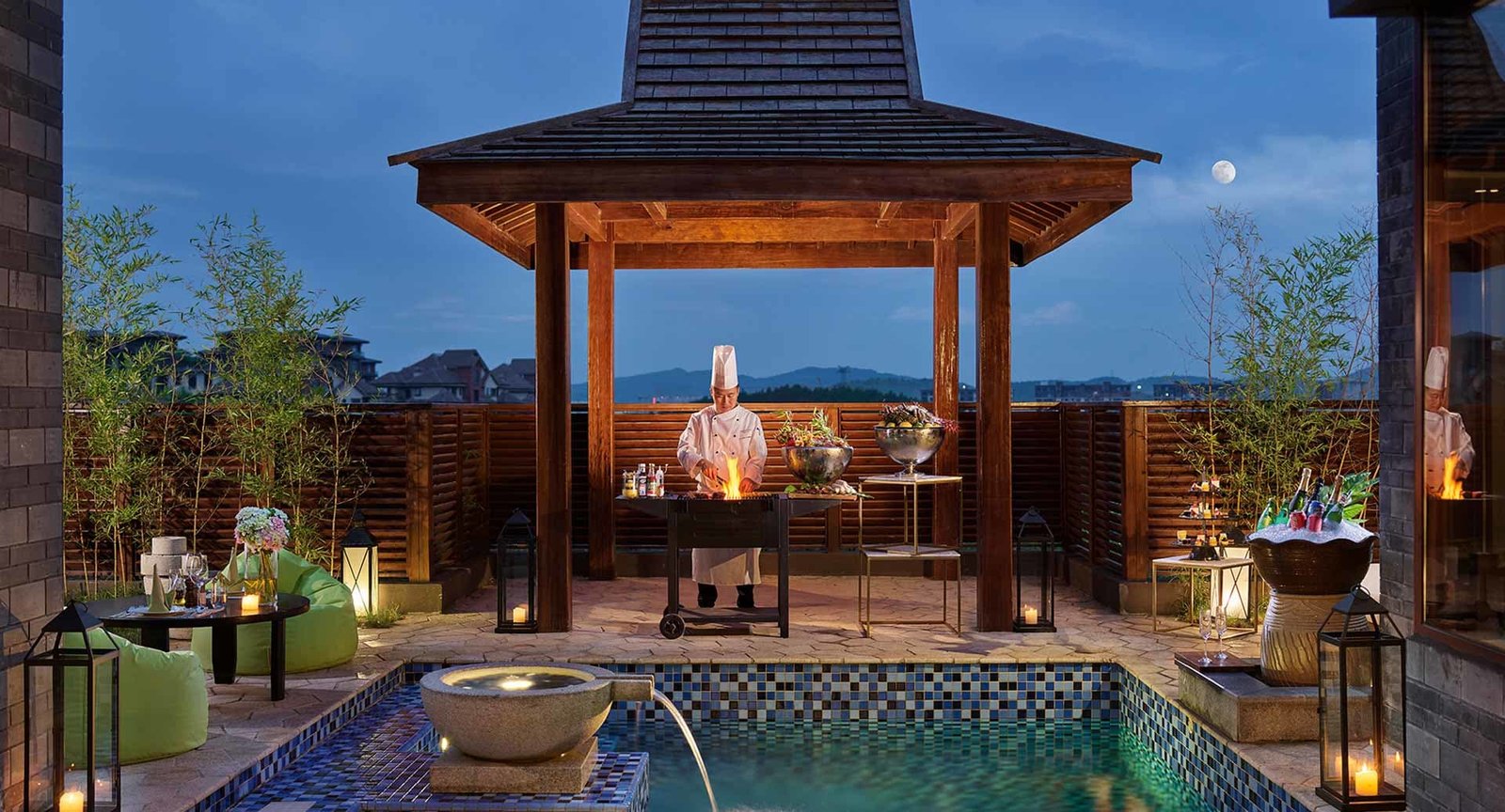 Anantara Guiyang Resort & Spa, the pool