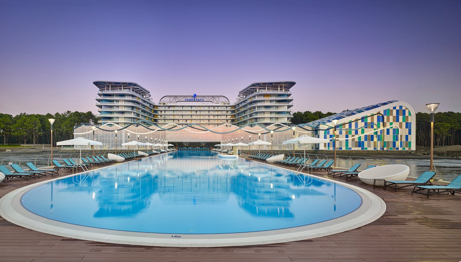 Paragraph Resort & Spa Shekvetili, Autograph Collection, the pool