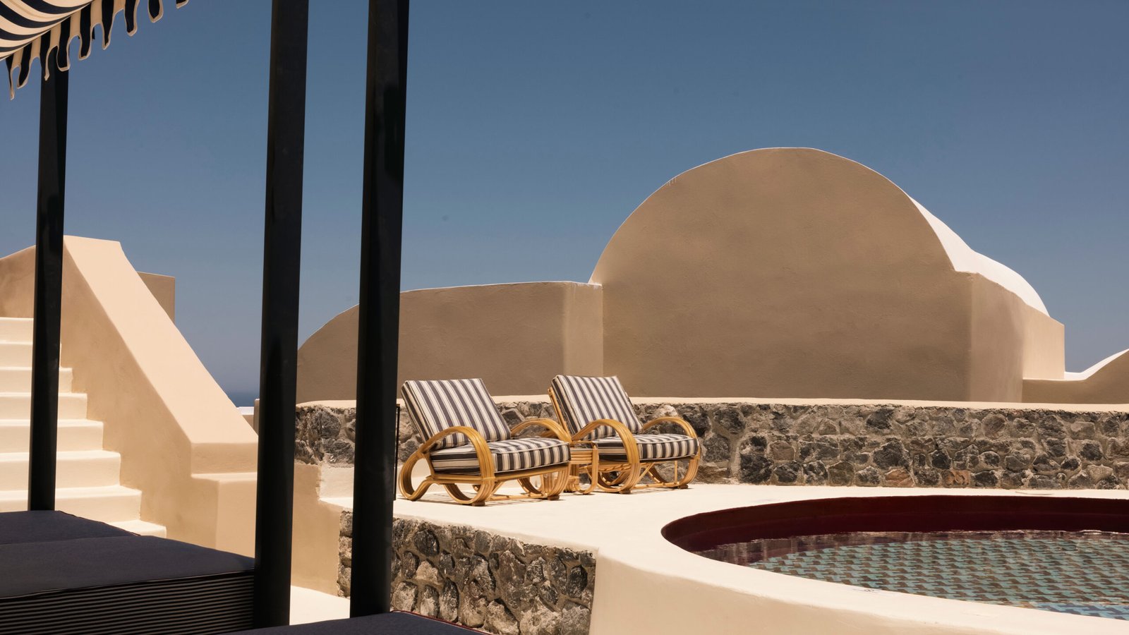 Neema Maison Santorini, the pool