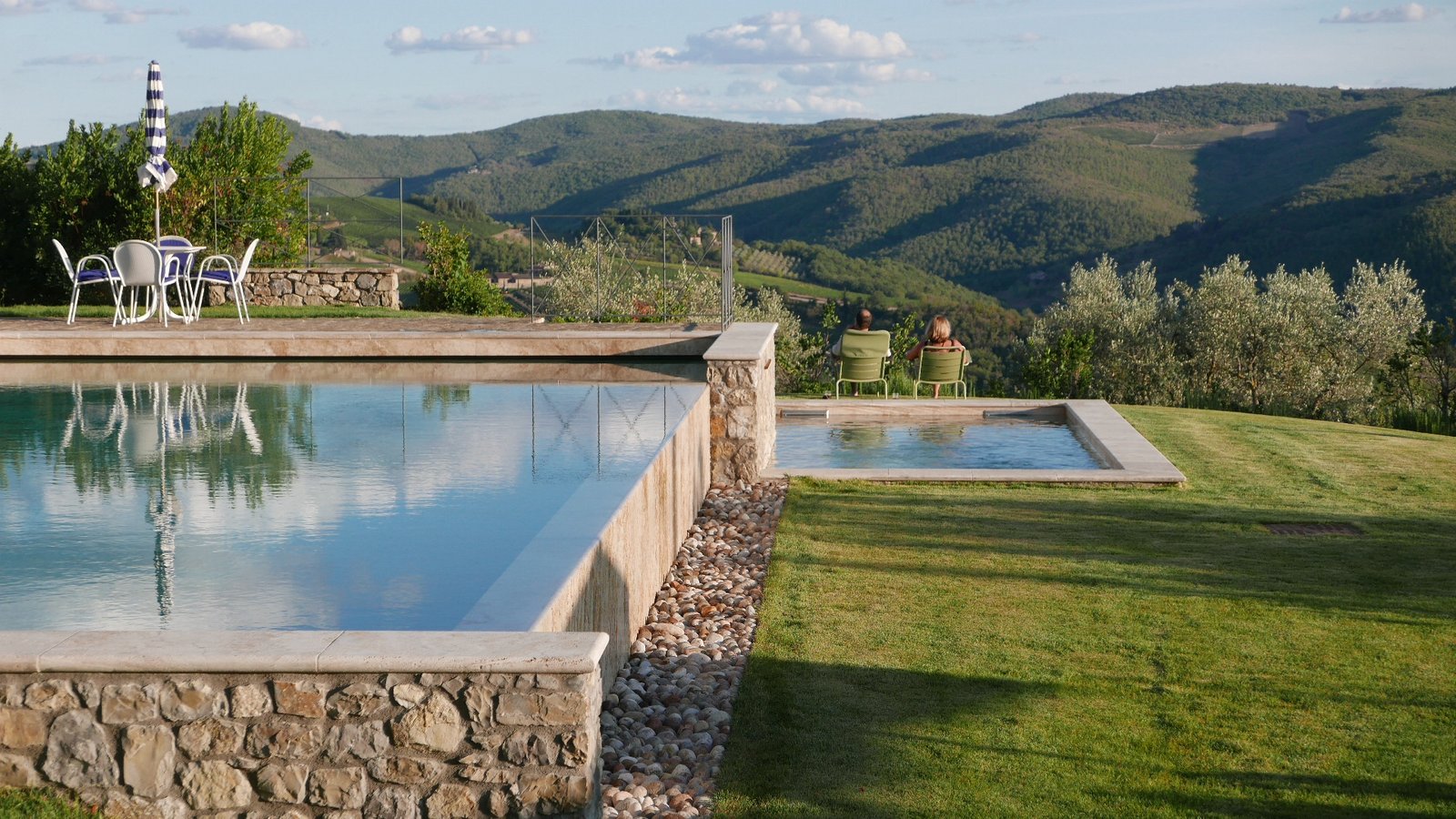 Villa Le Barone Hotel, the pool