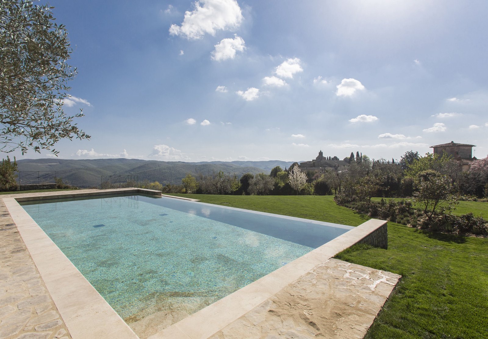 Villa Le Barone Hotel, the pool
