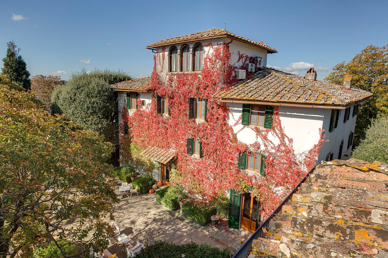 Villa Le Barone Hotel, how it began