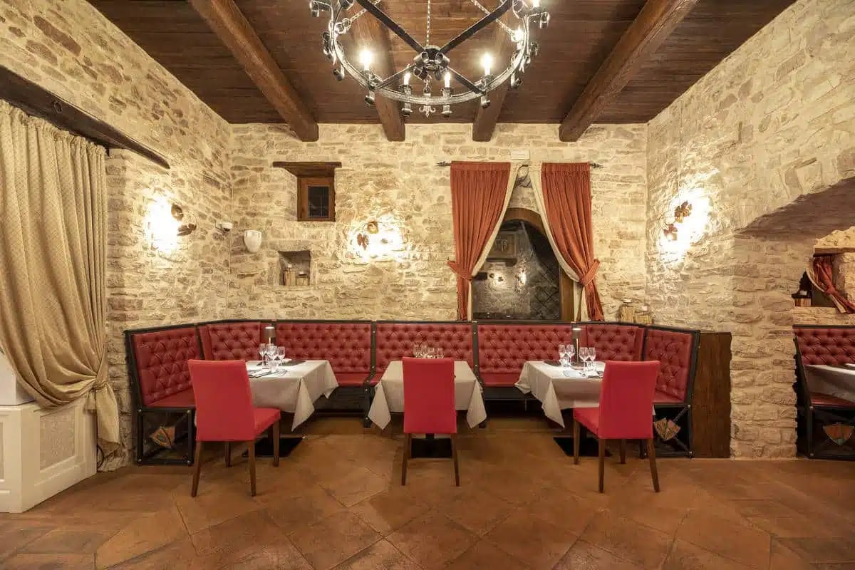 Torre del Nera Albergo Diffuso & Spa, ristorante del cavaliere