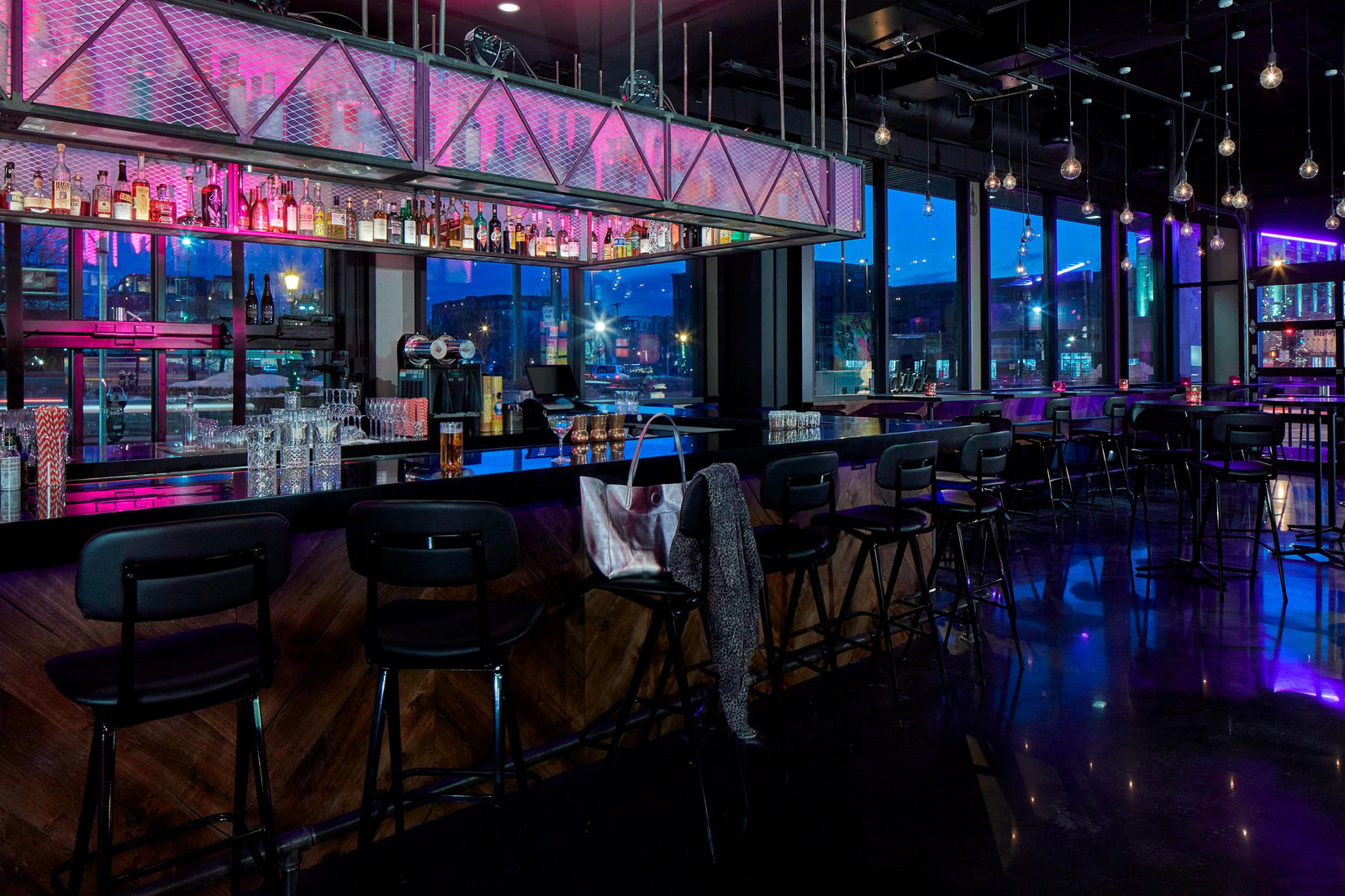 Moxy Minneapolis Uptown, at the table