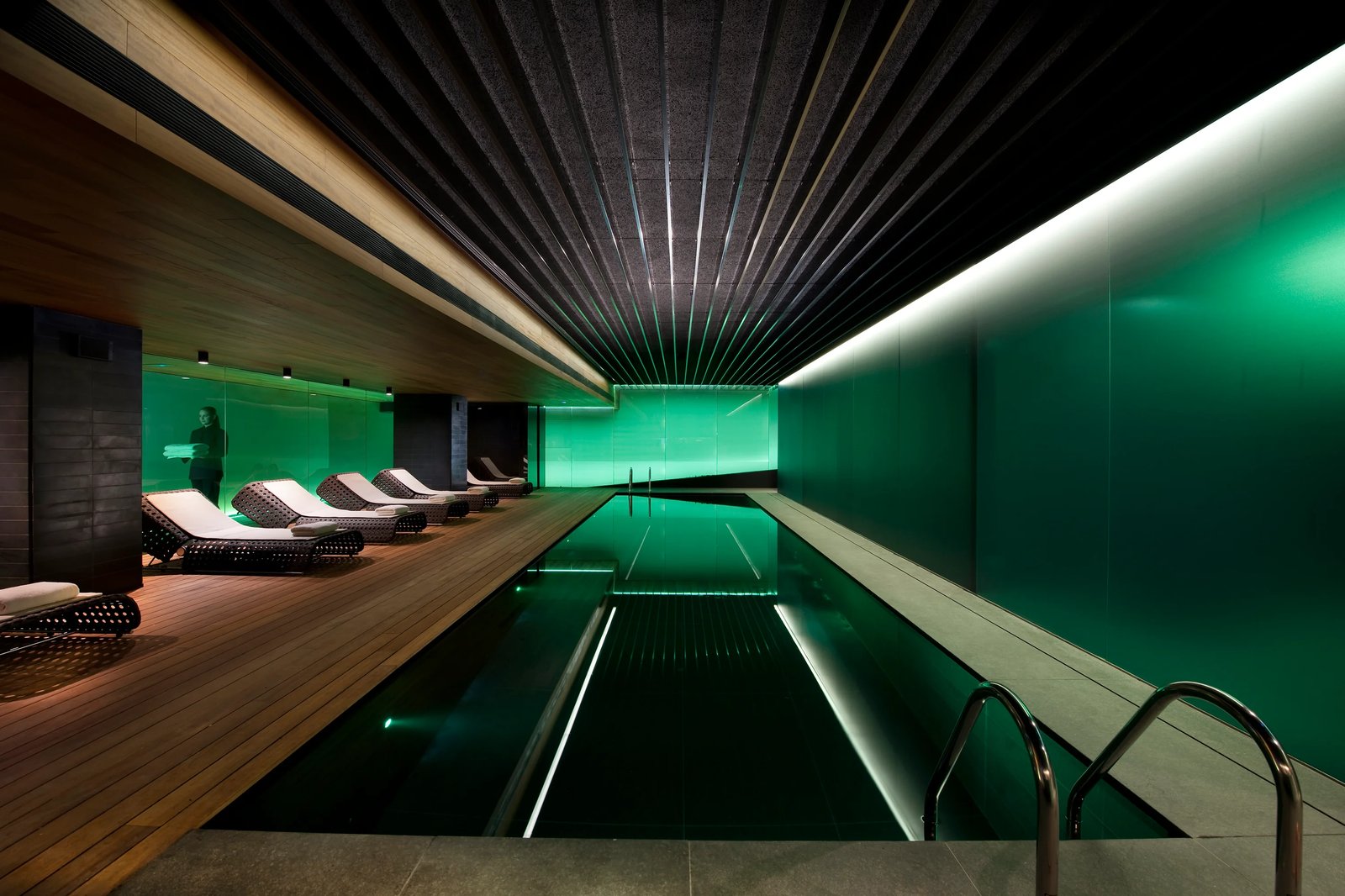 Mandarin Oriental Barcelona, the pool