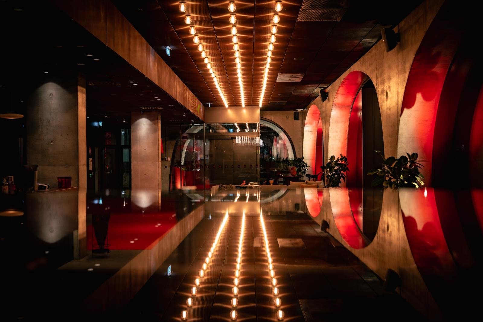 Radisson RED Helsinki, at the table