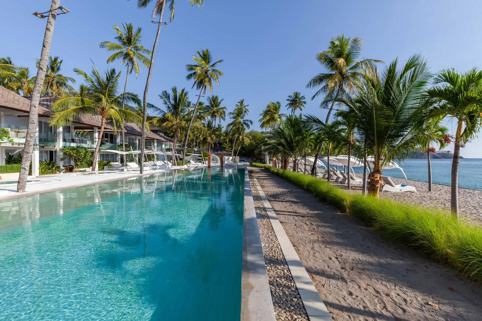 Seven Secrets Resort Lombok, the pool