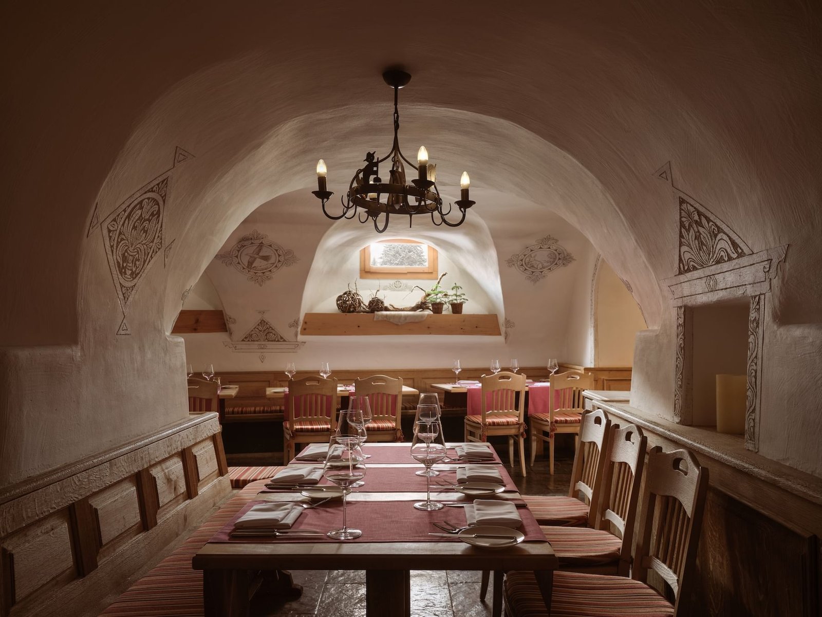Hotel Seehof Davos, at the table