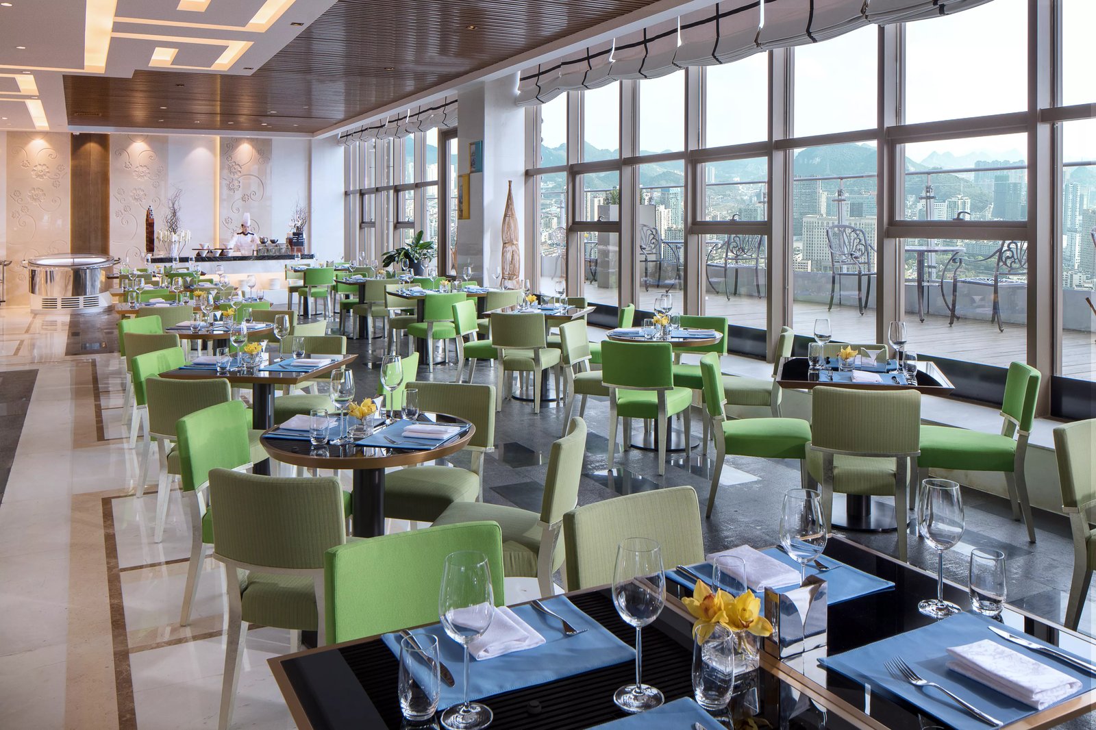 Sofitel Guiyang Hunter, at the table