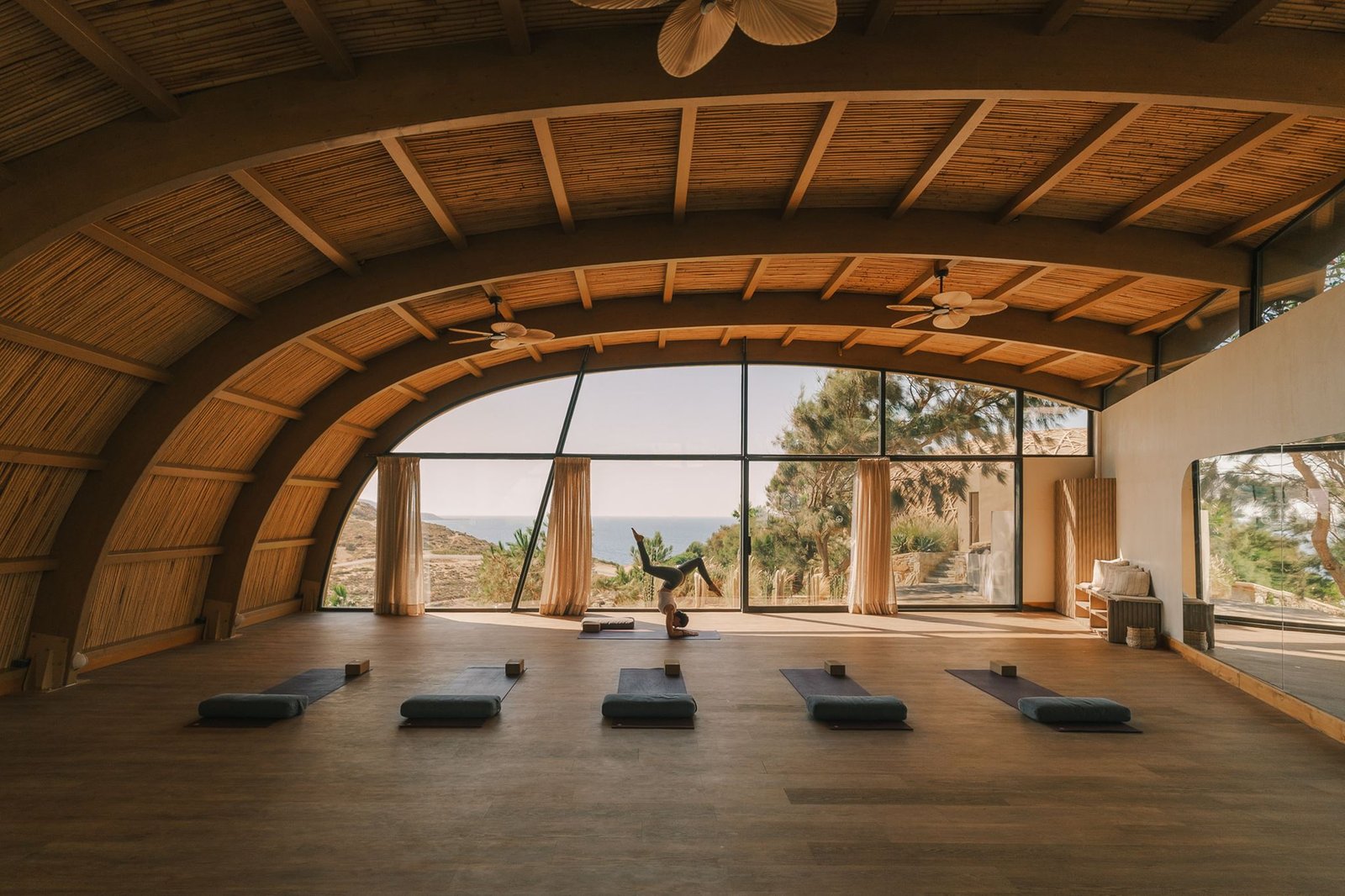 Sea Side A Lifestyle Resort, gym and yoga studio