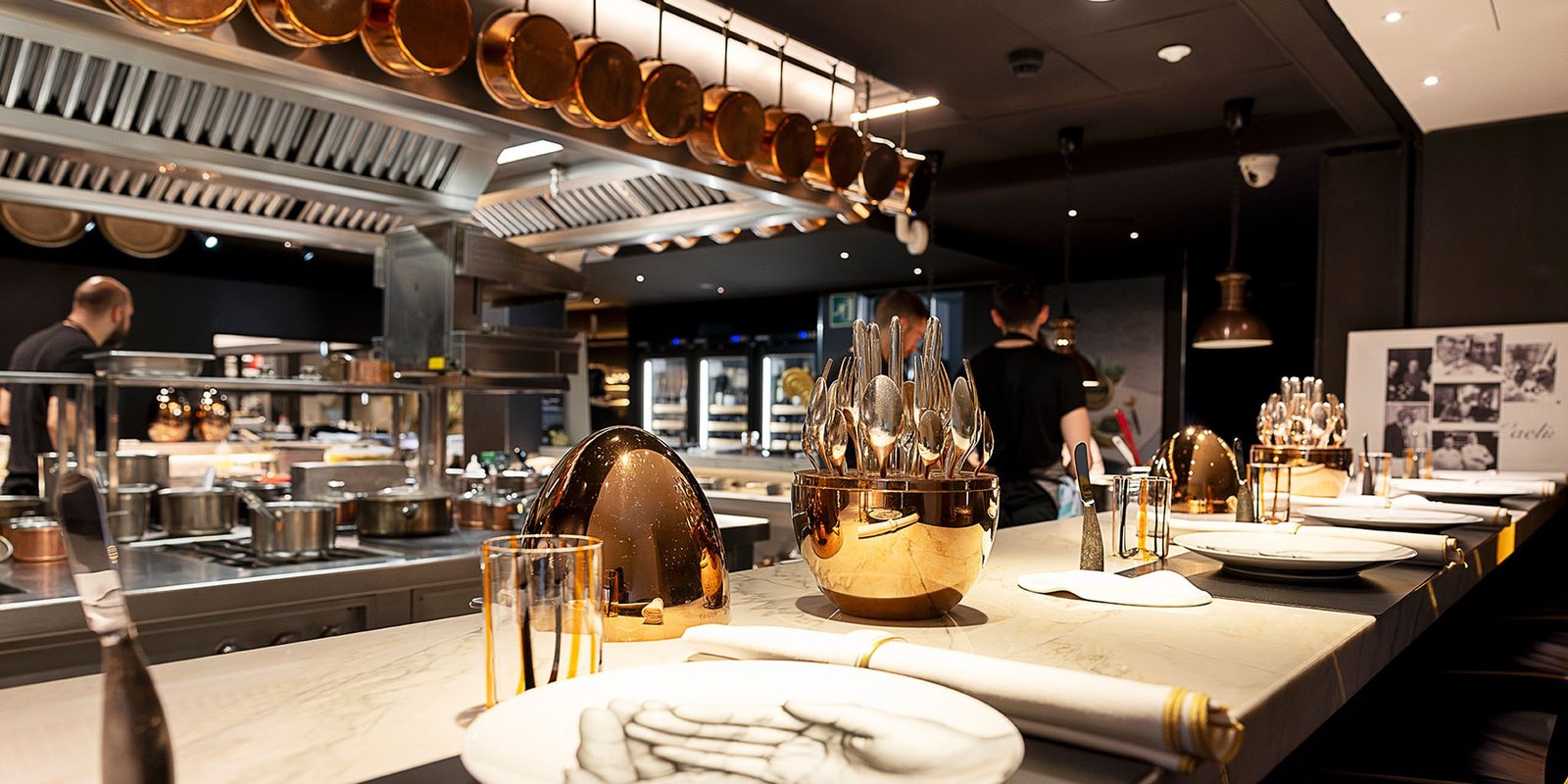 Hotel Ohla Barcelona, at the table