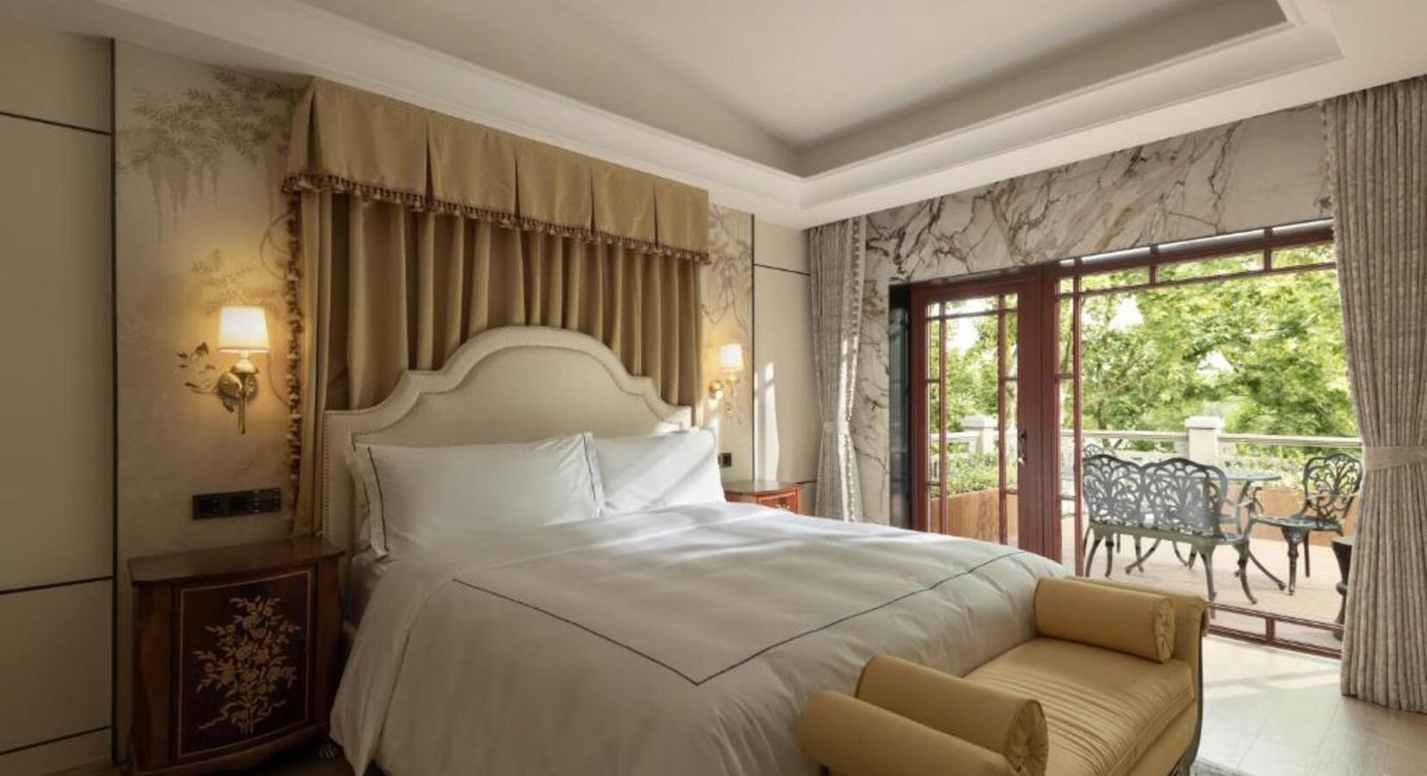 Qiushui Villa, rooms