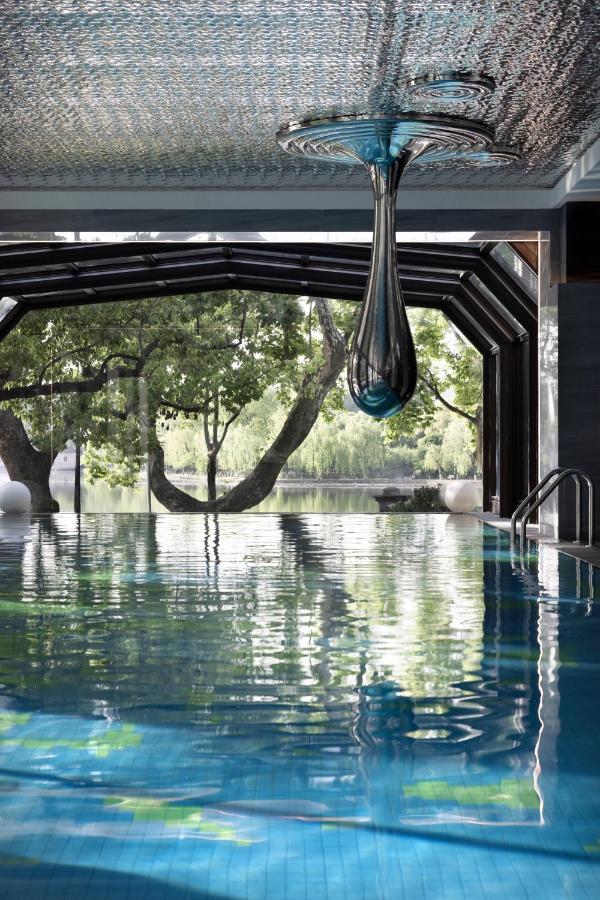 Qiushui Villa, the pool