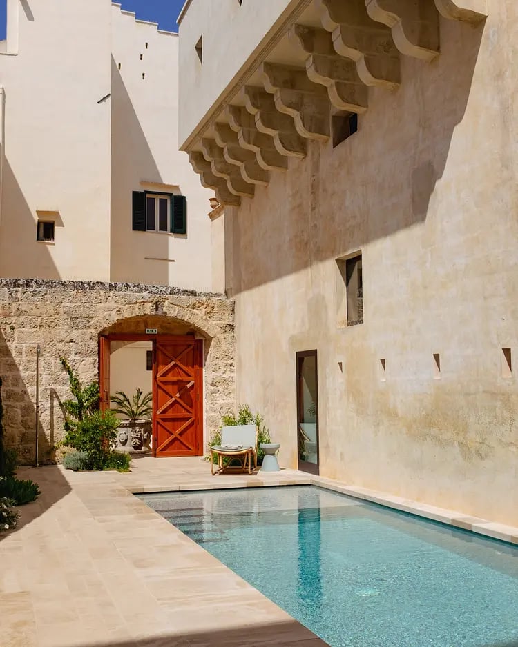 Palazzo Tafuri, the pool