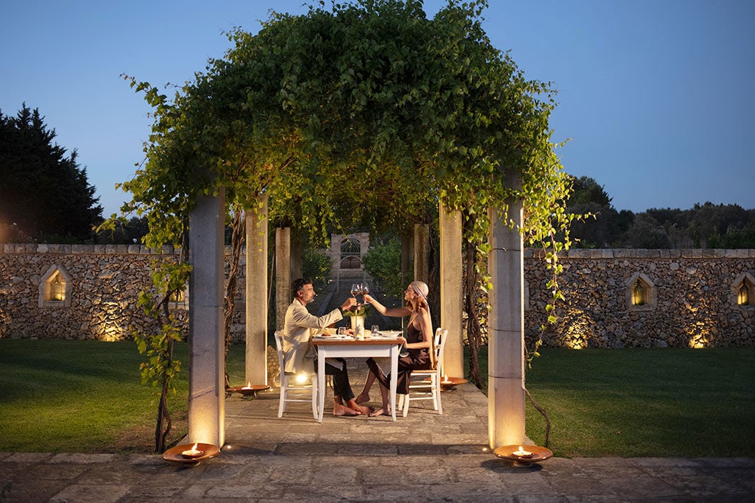 Naturalis Bio Resort, at the table