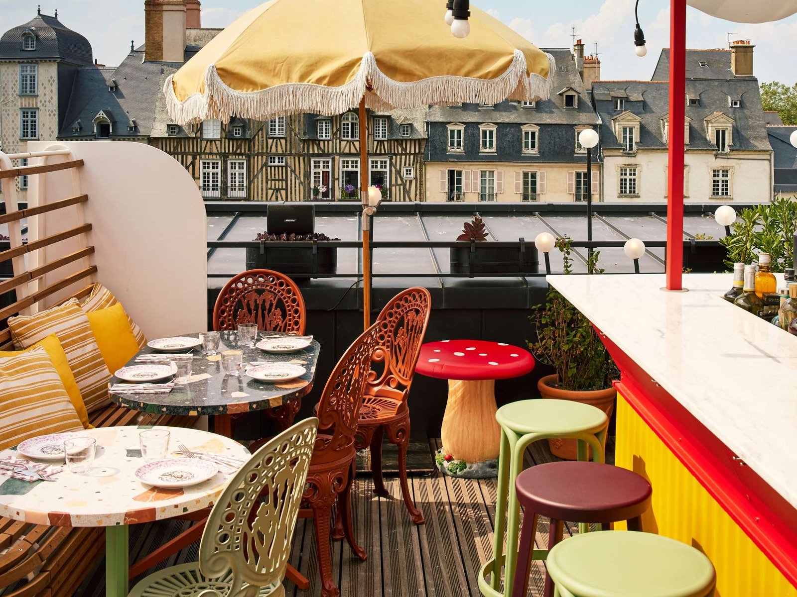 Mama Shelter Rennes, mama rooftop