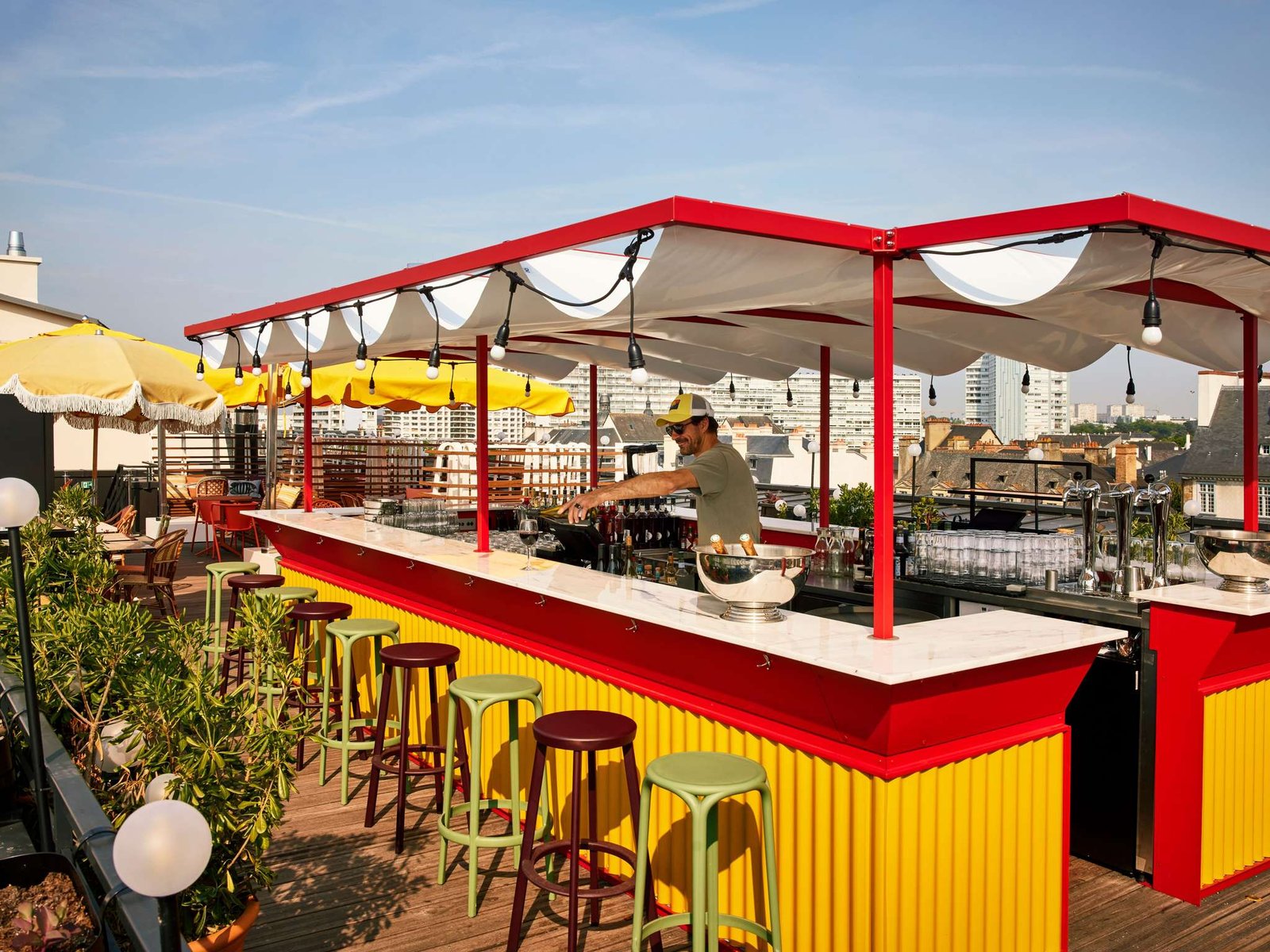 Mama Shelter Rennes, mama rooftop
