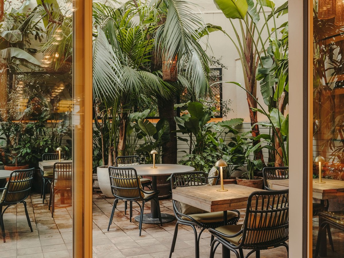 Hotel Pulitzer Barcelona, the greenhouse