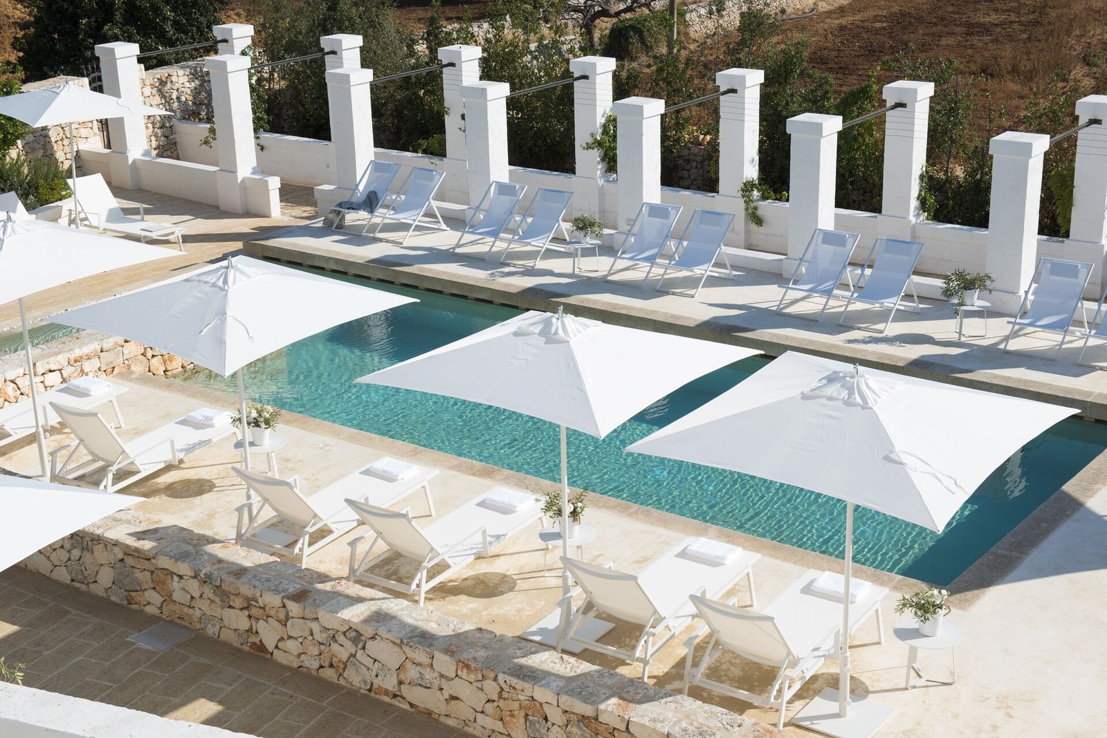 Masseria Le Torri, the pool