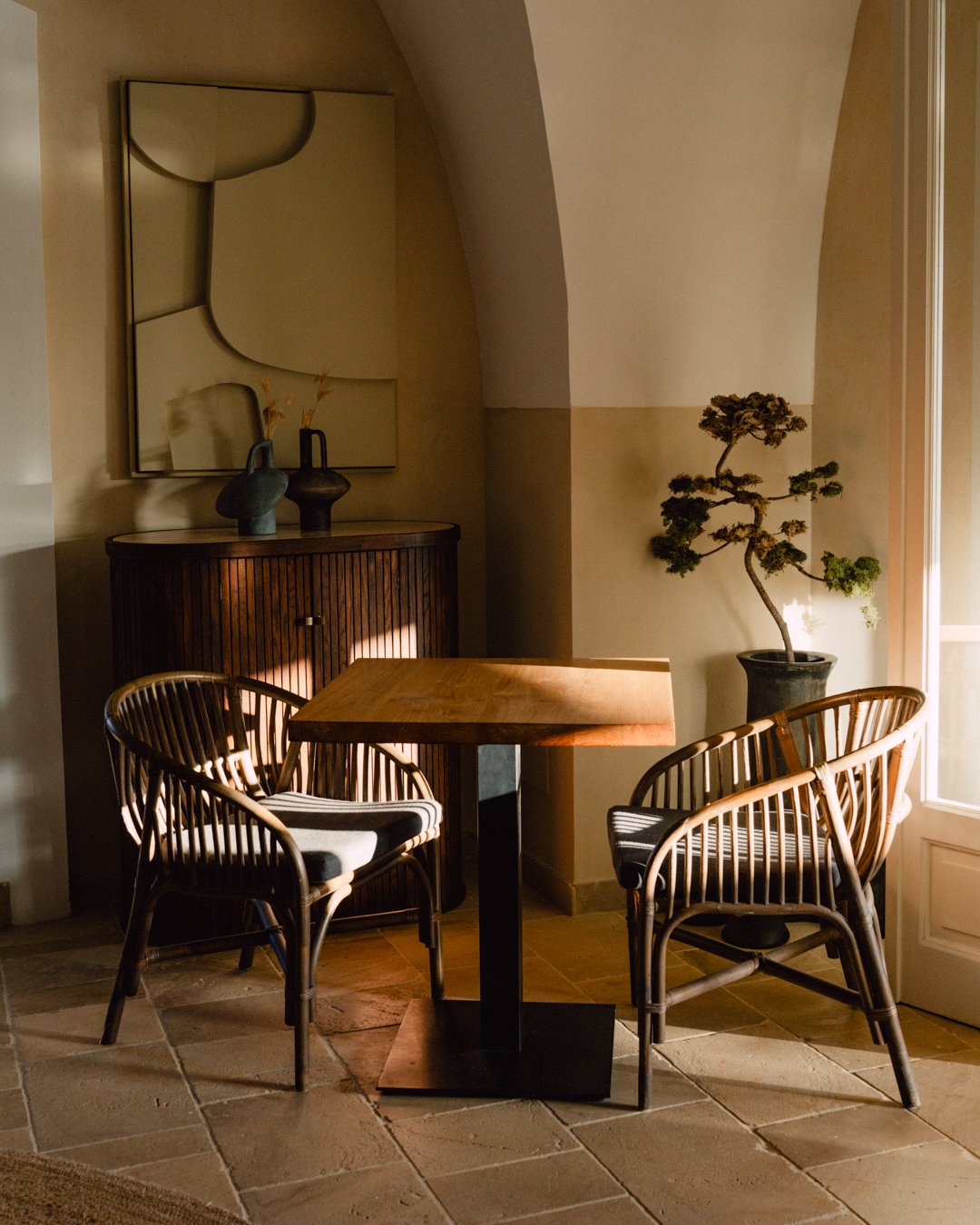 Tenuta Negroamaro, at the table