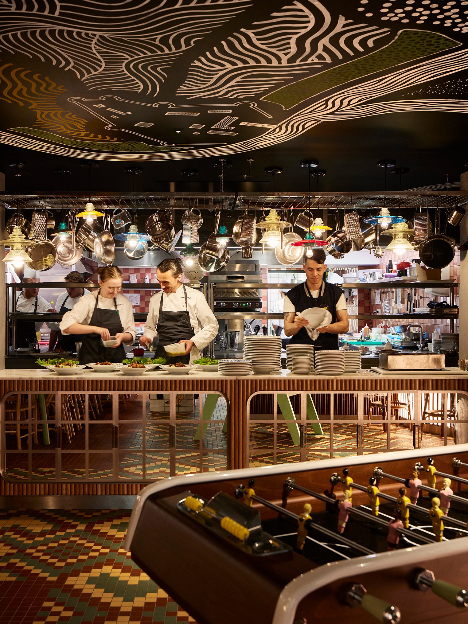 Mama Shelter Dijon, mama restaurant