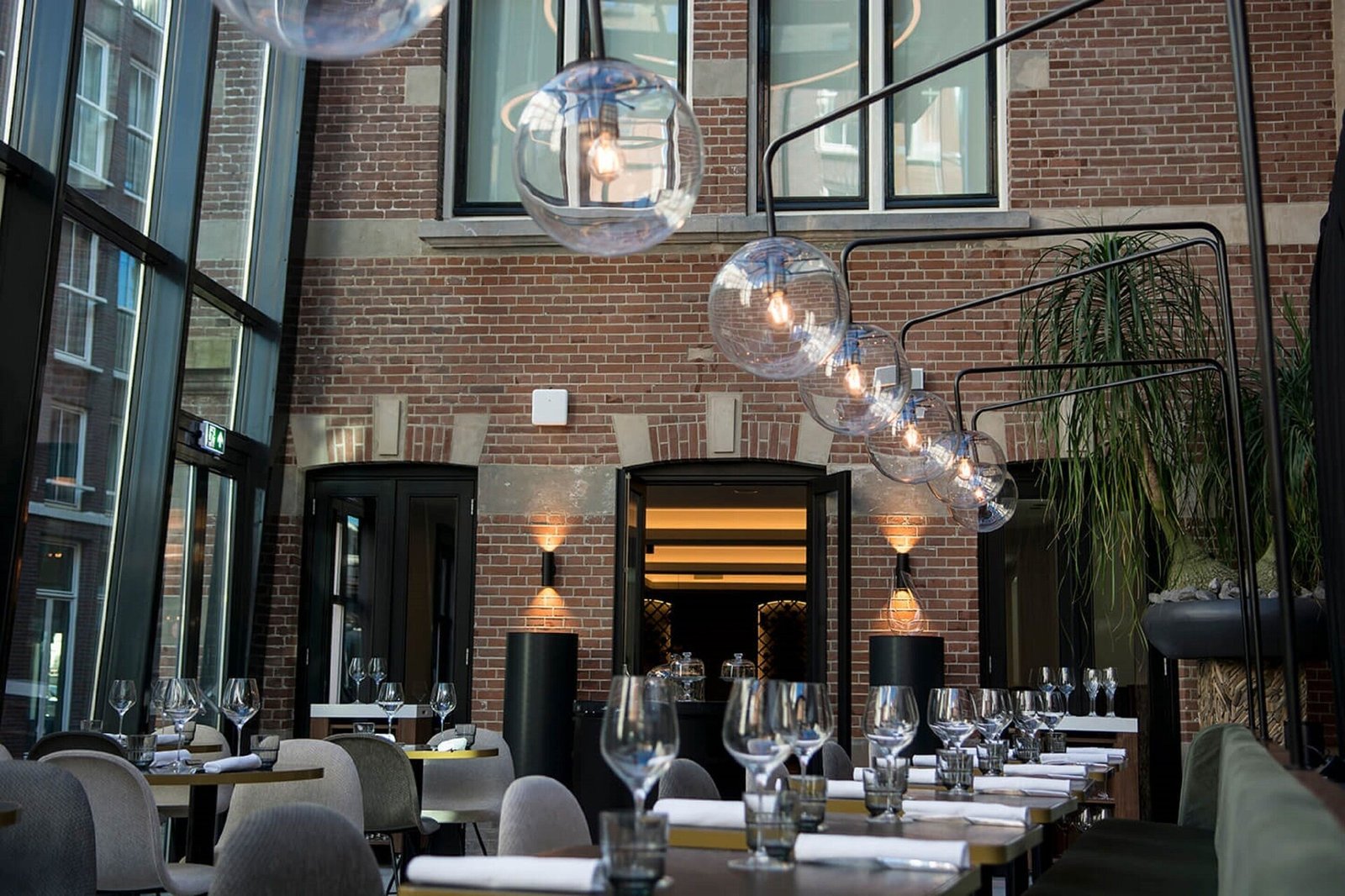 Pestana Amsterdam Riverside Hotel, at the table