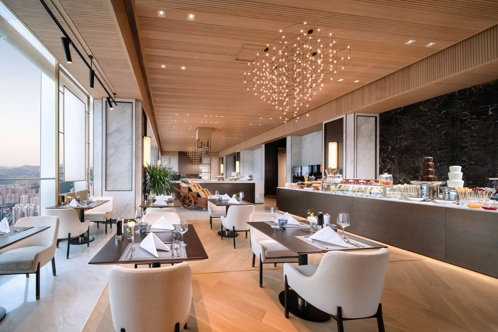 Kempinski Hotel Jinan, the view restaurant