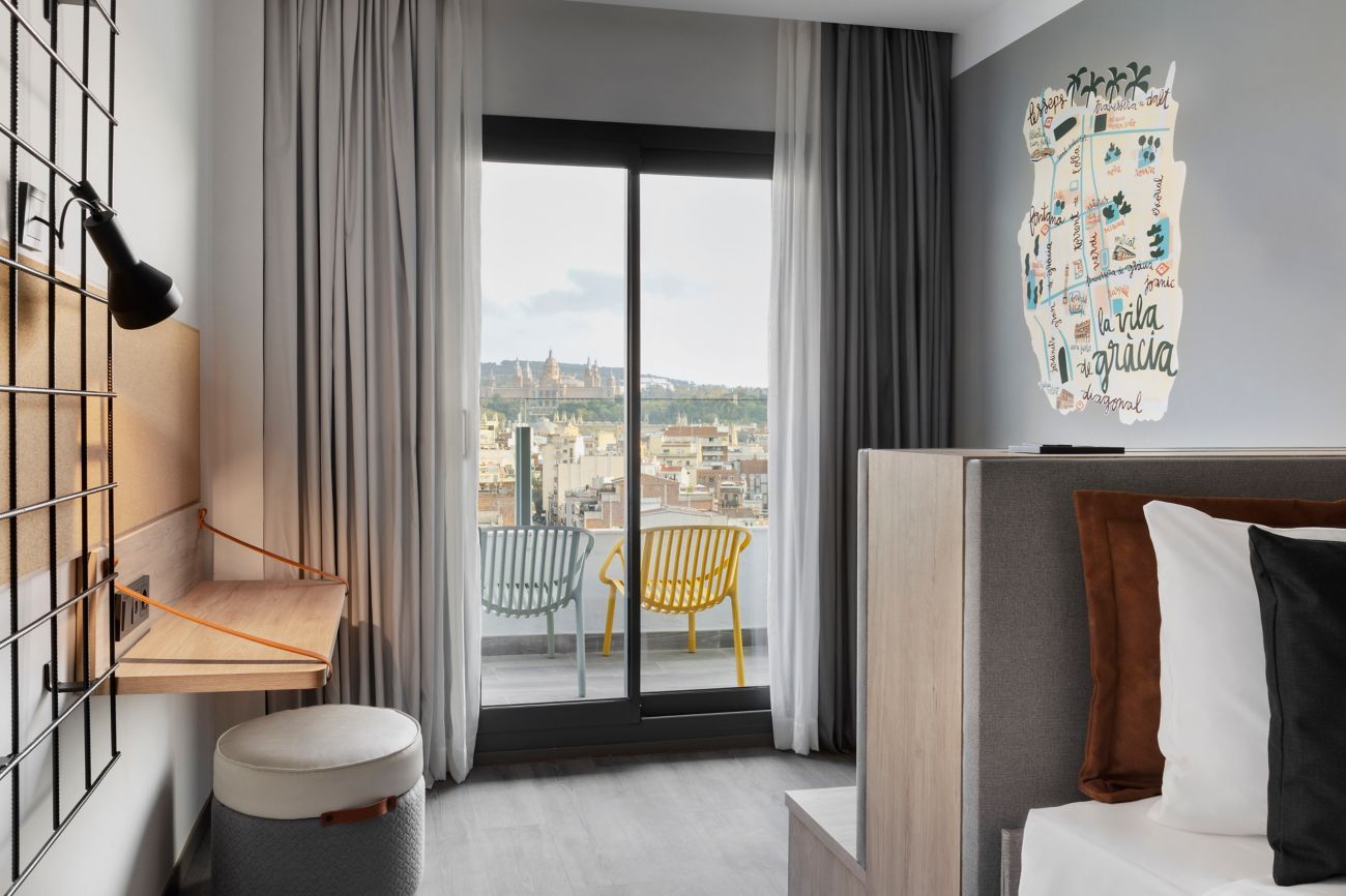 Moxy Barcelona — rooms