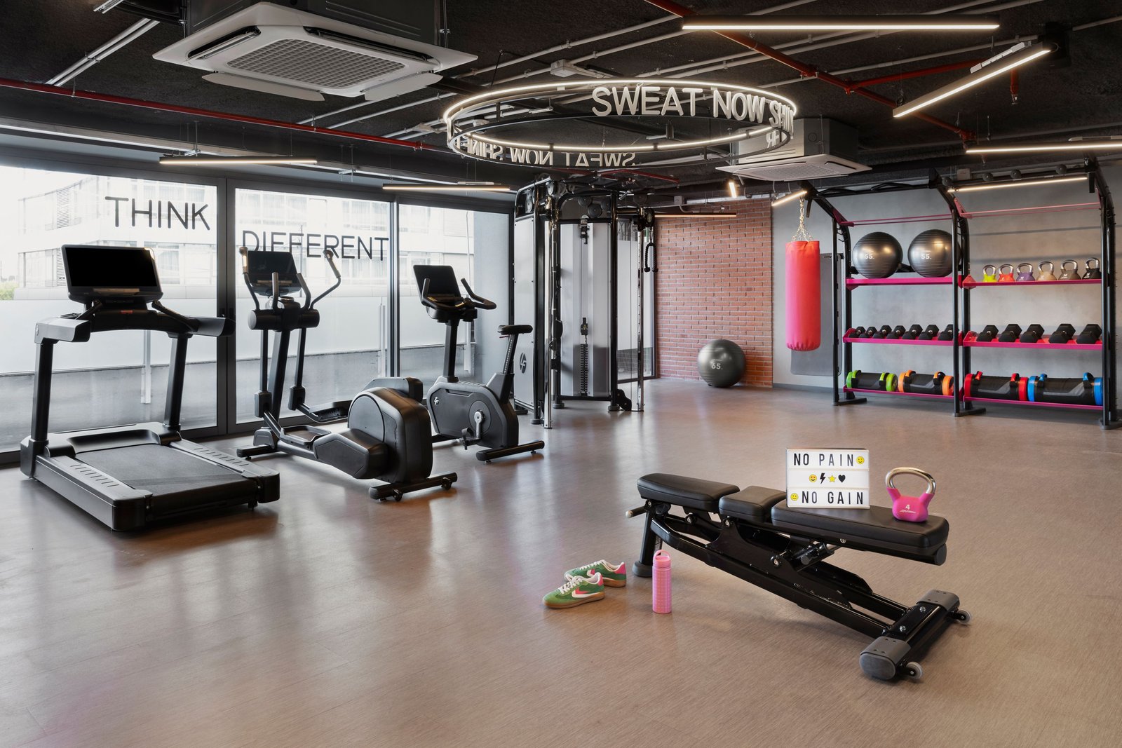 Moxy Barcelona, the gym