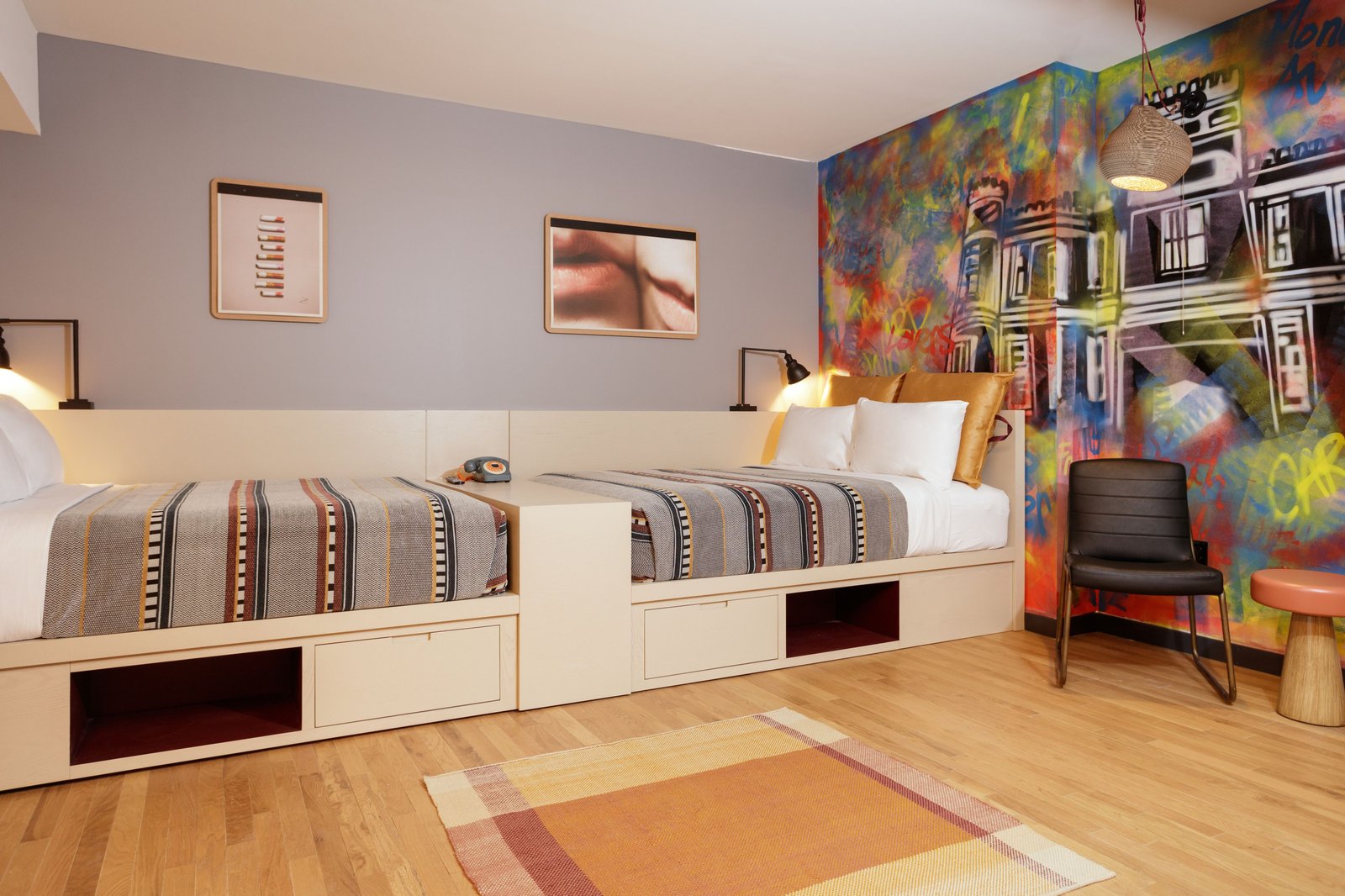 Moxy Richmond Downtown, rooms