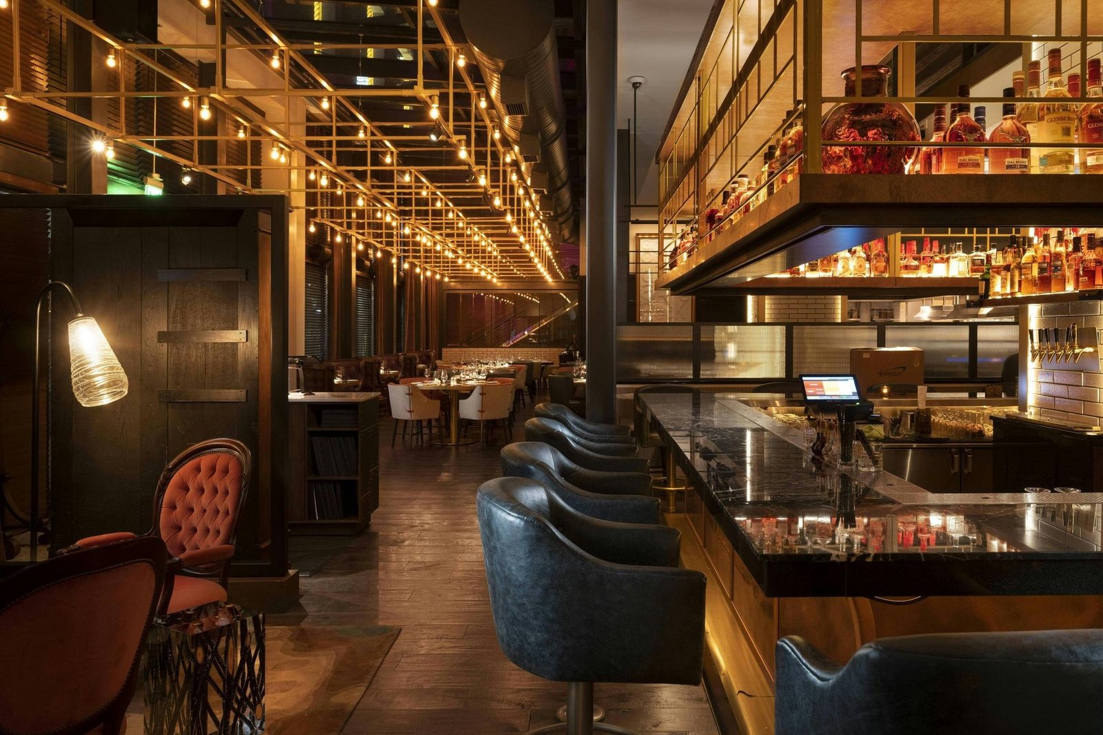 Hotel Distil, Autograph Collection, at the table