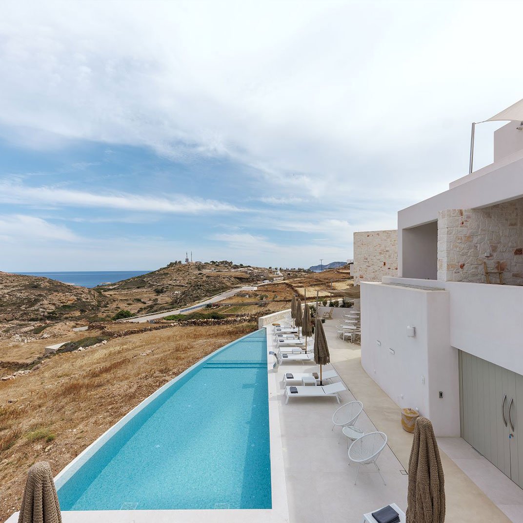 Anemolethe Suites Hotel Kimolos, the pool