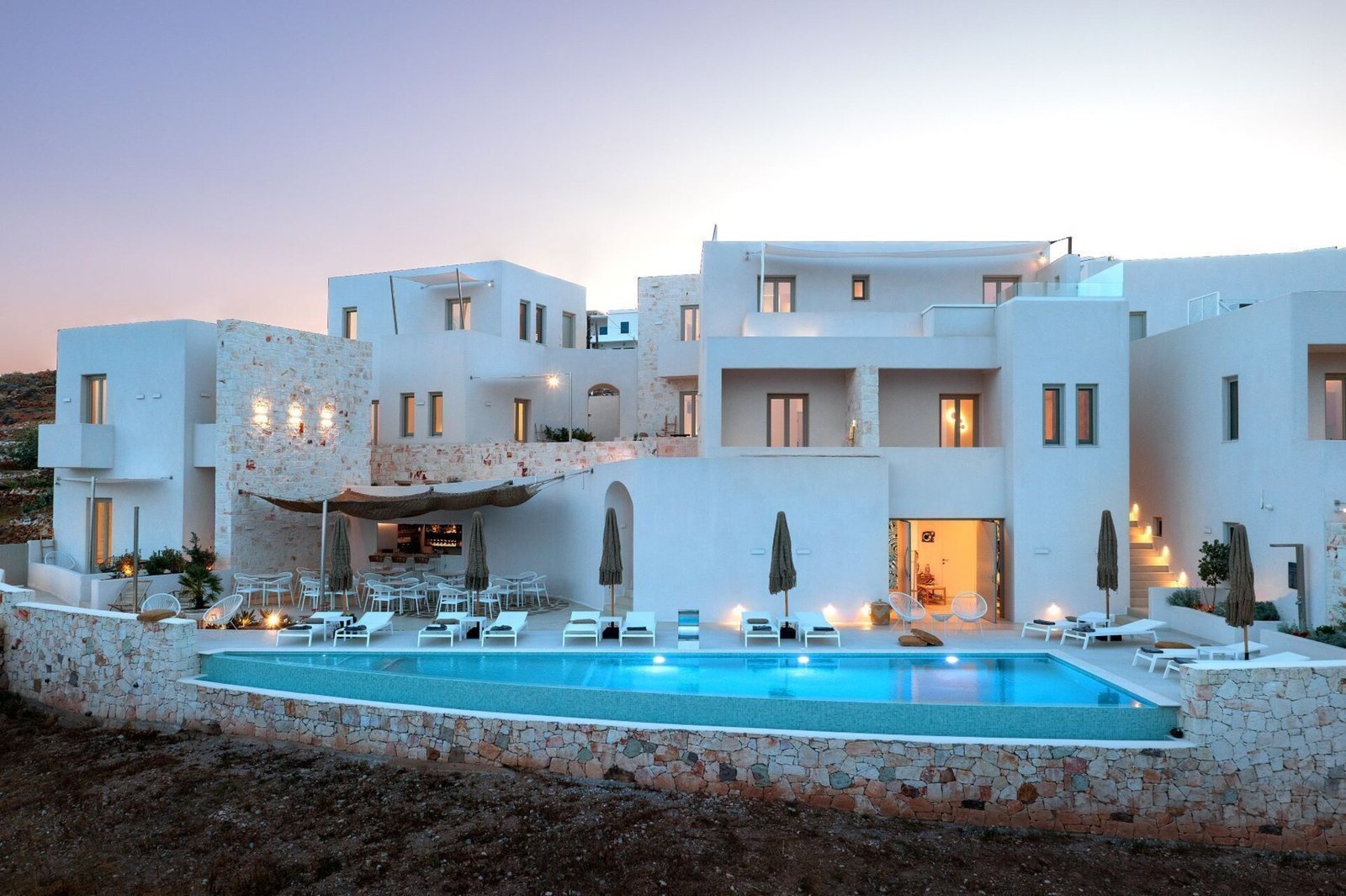 Anemolethe Suites Hotel Kimolos, how it began