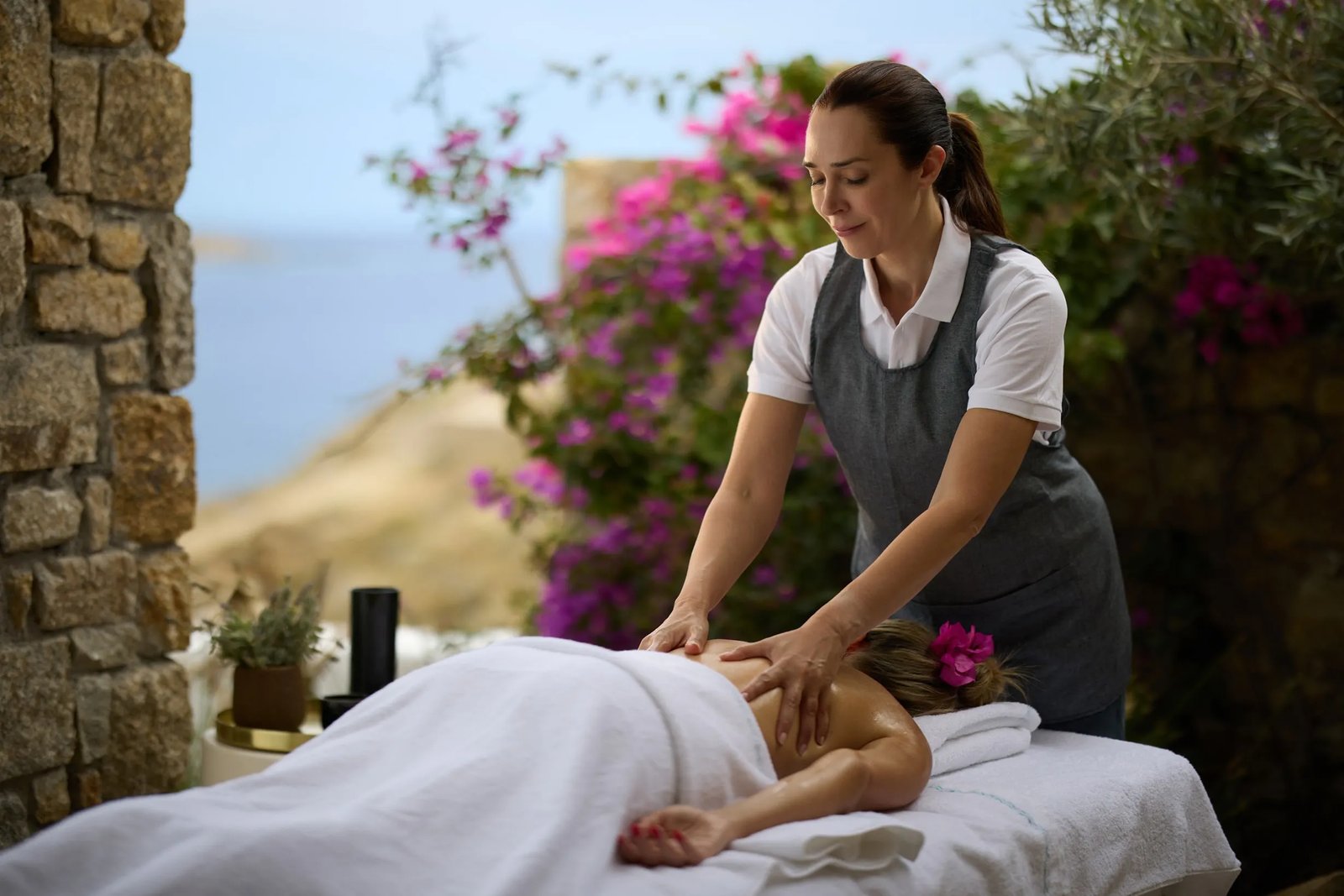 Nammos Hotel Mykonos, the spa