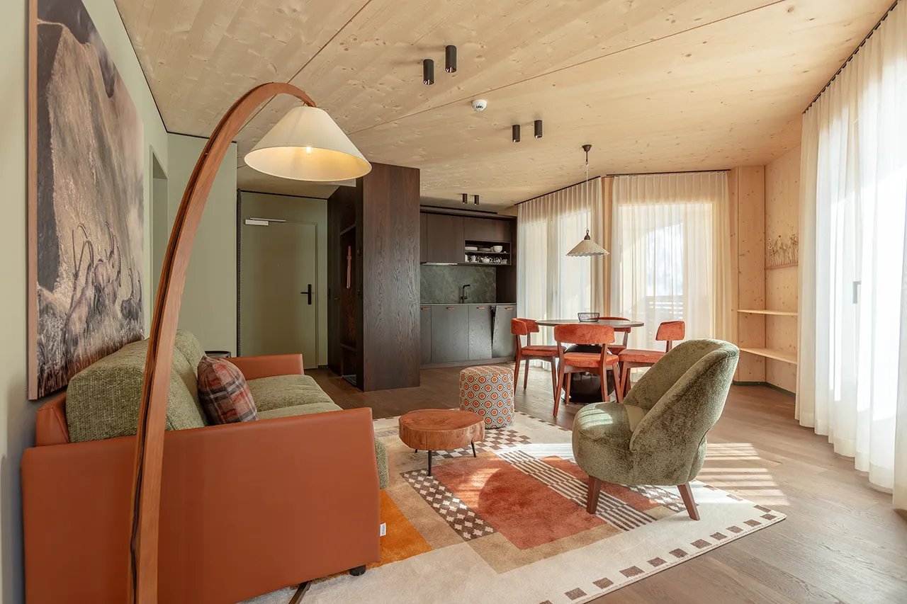 Mürren Palace, rooms