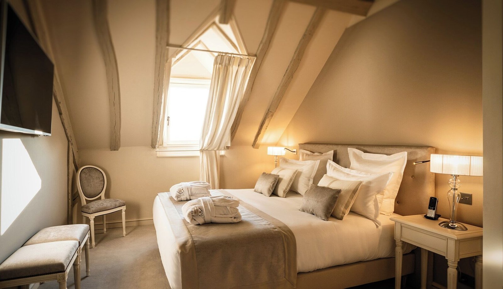 L'Abbaye de Villeneuve, rooms