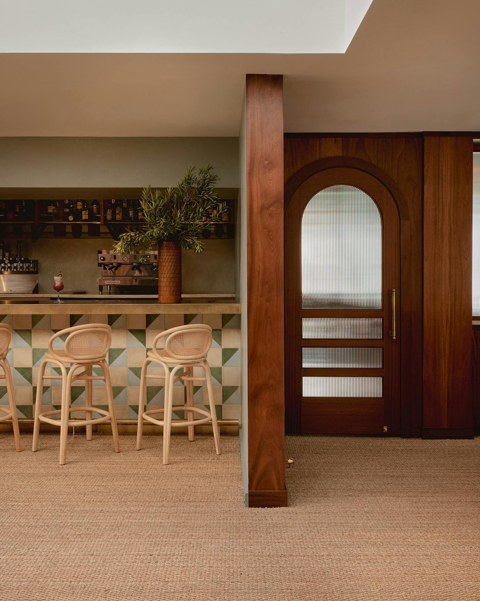 Hotel Lucine, the den