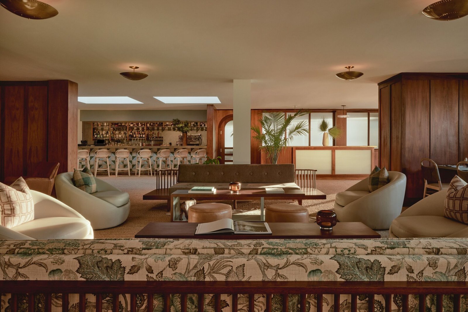 Hotel Lucine, the den
