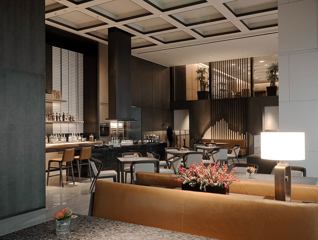 Grand Hyatt Hefei, at the table